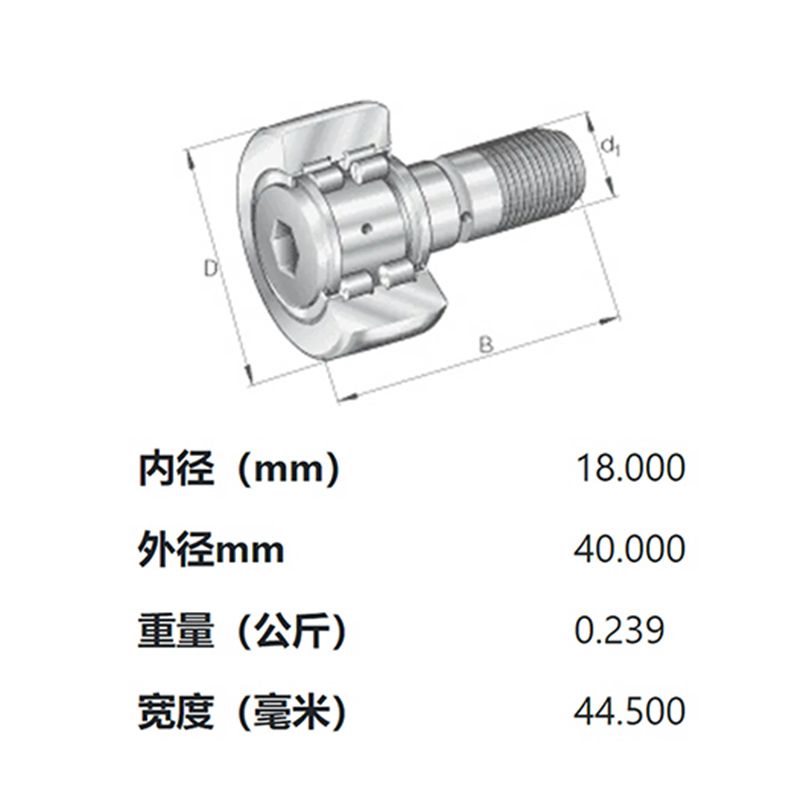 F-229025.04.PWKR 德國(guó)INA進(jìn)口 海德堡印刷機(jī)開(kāi)牙球軸承 (圖2)